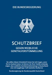 Read more about the article Schutzbrief gegen weibliche Genitalverstümmelung